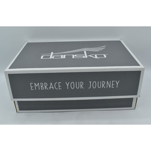 Dansko Womens Size US 7.5-8 EU 38 Sonja Translucent White Slip On Clogs Shoes - Picture 11 of 12